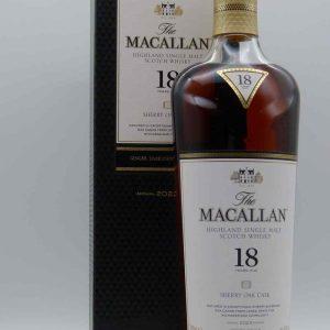 Macallan Sherry Oak Cask 18 Years Old  2023 Release