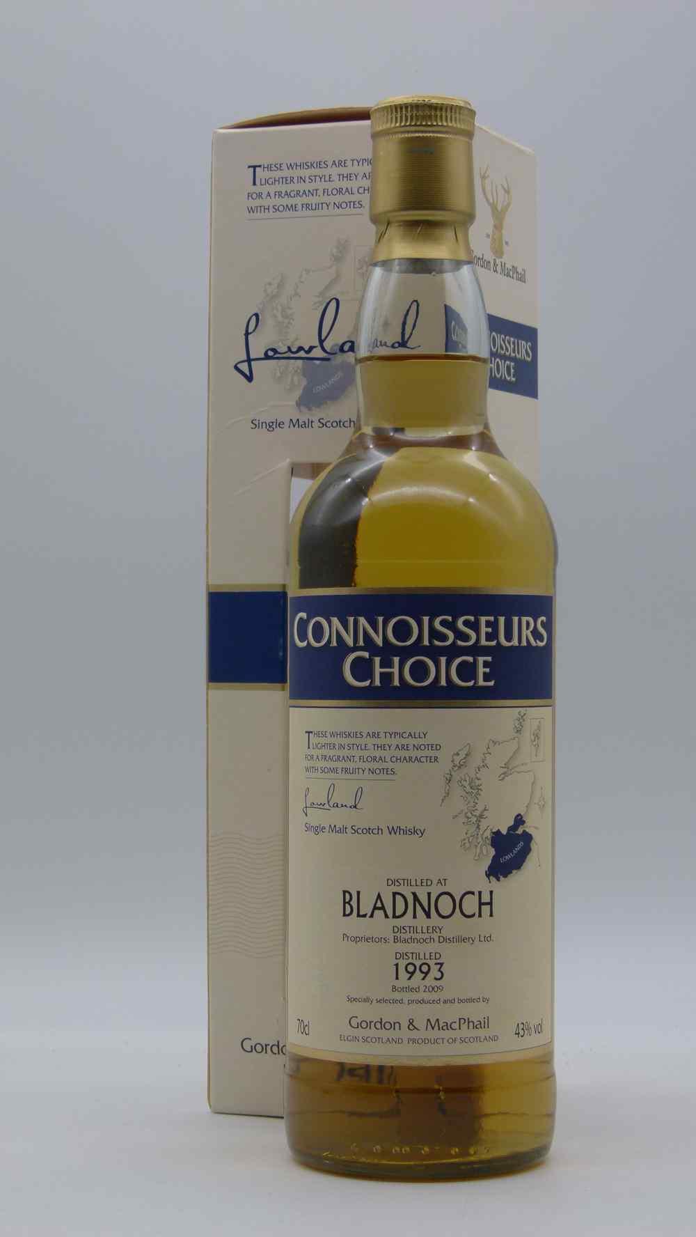 Bladnoch G&M Connoisseurs Choice 1993. (Bottled 2009)