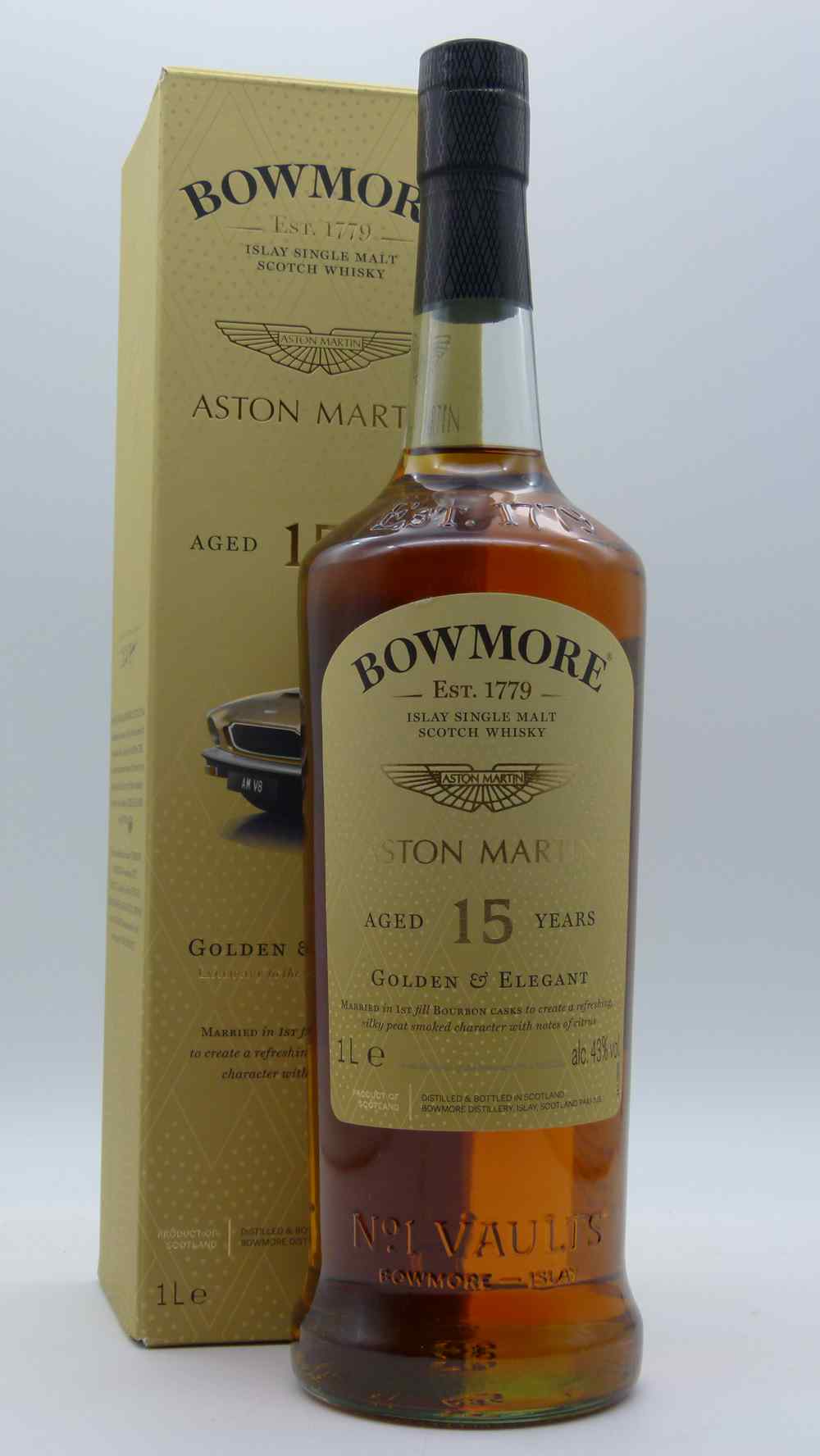 Bowmore Aston Martin 15 Years Old Edition No 5. (1 Litre)