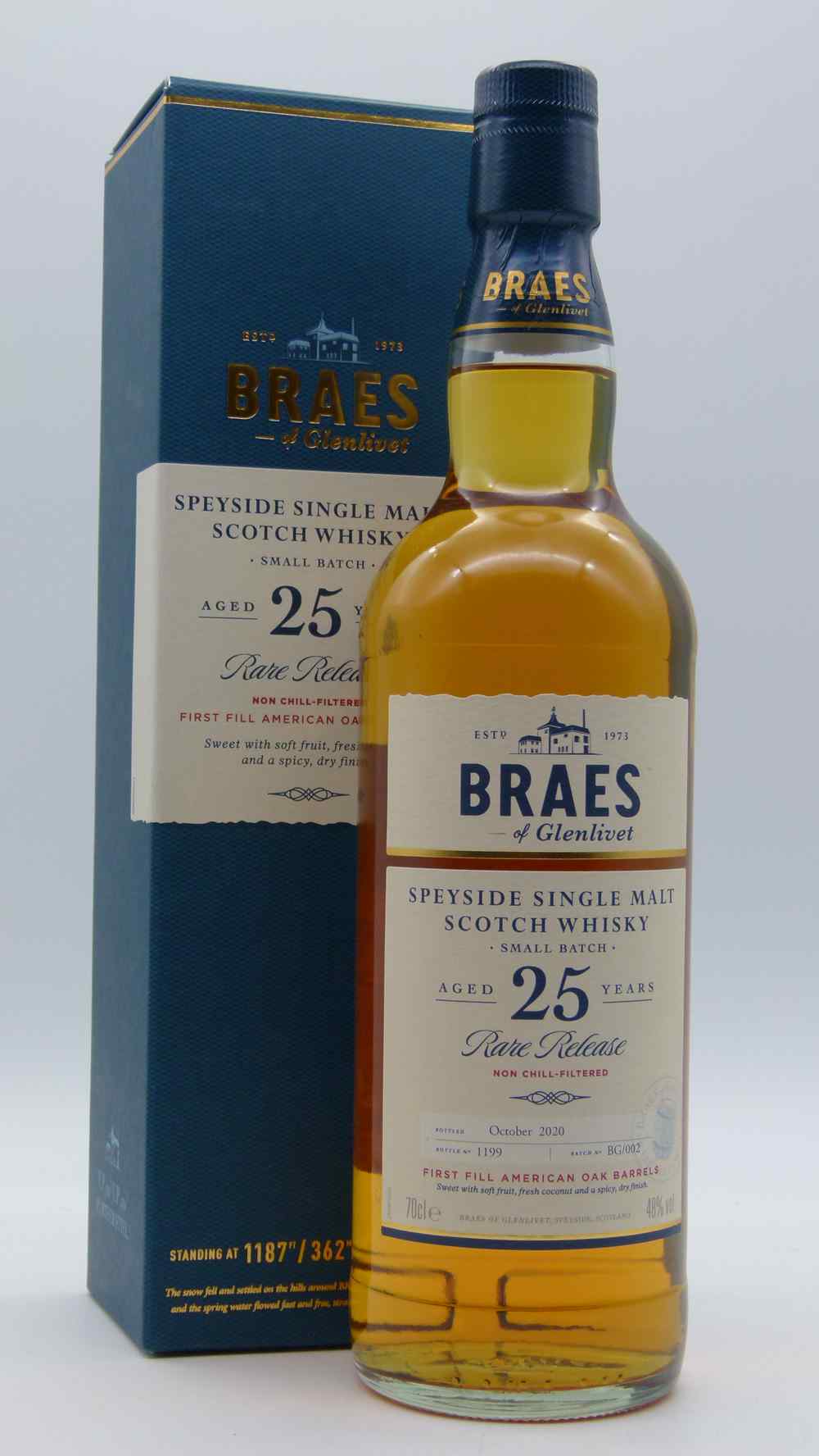 Braes Of Glenlivet 25 Years Old