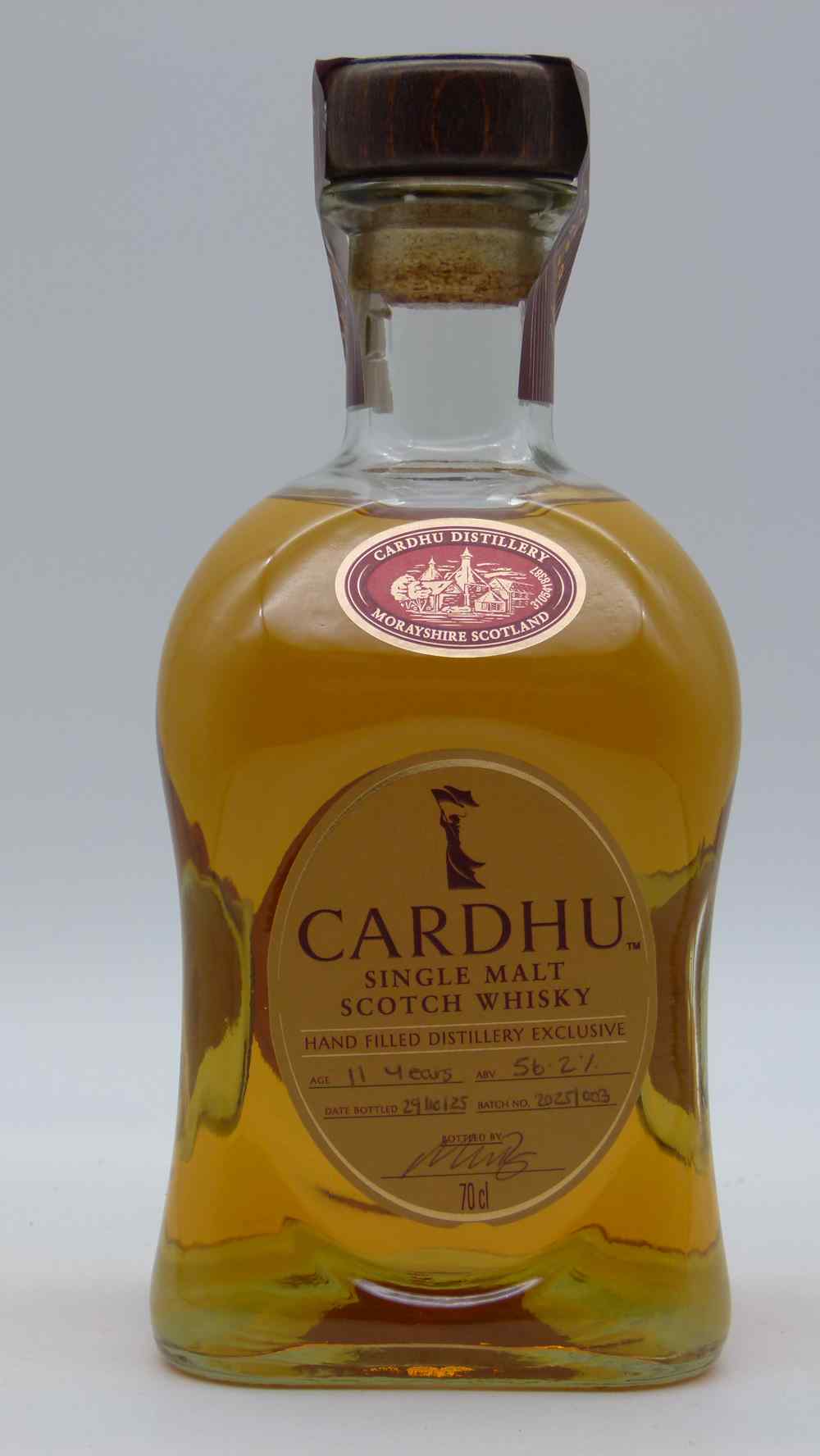 Cardhu Hand Filled Batch 003 11 Years Old