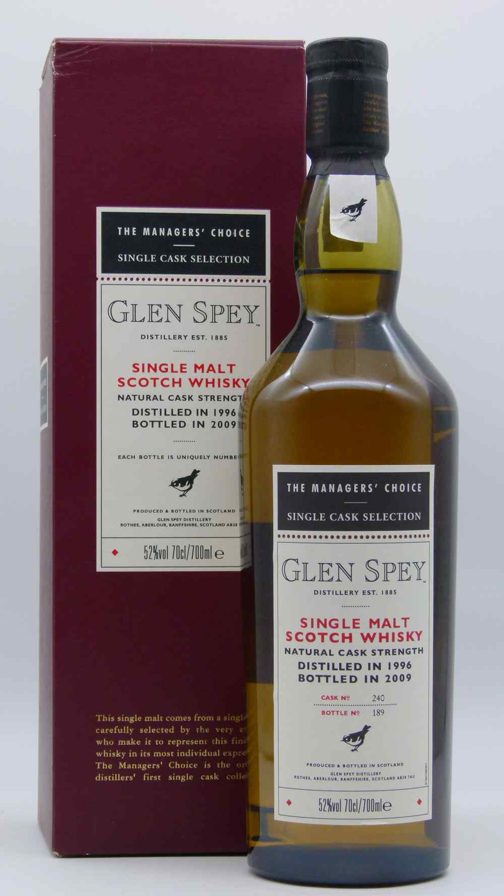 Glen Spey Managers Choice 1996