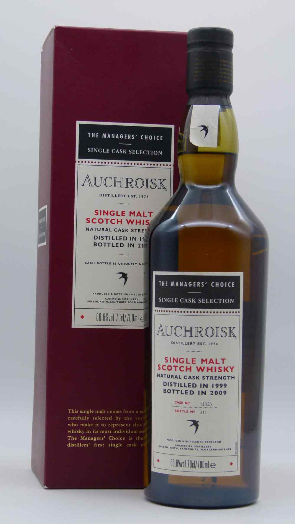 Auchroisk Managers Choice 1999